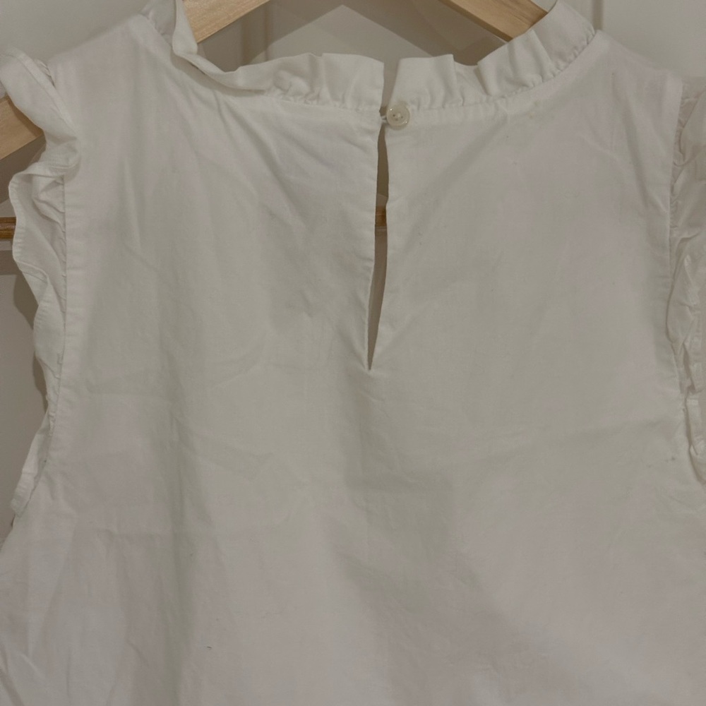 J. Crew Factory Cotton Babydoll Summer Dress Size 6 - Picture 4 of 7